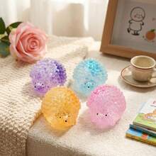 1 Quả bóng hình nhím phát sáng, đàn hồi chậm: Quả bóng giảm căng thẳng hình nhím dễ thương, mềm mại, đàn hồi chậm, thích hợp cho trẻ em và người lớn, tuyệt vời để chơi trên bàn và giảm lo âu. - NNL11 - Xem 9