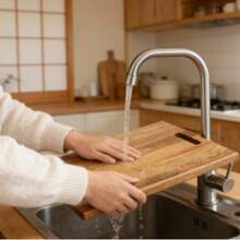 Thớt gỗ chất lượng cao - Lý tưởng để thái thịt, phô mai, bánh mì, rau củ và trái cây | Dụng cụ nhà bếp hoàn hảo và món quà Ngày của Mẹ tuyệt vời - Nhiều màu - Xem 10