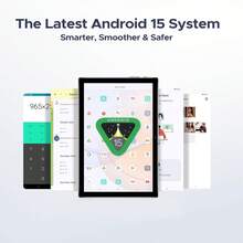 Qetupa This 10.1-Inch Android 15 Tablet Features An MTK6762 Octa-Core 2.0GHz Processor, An HD (1280x800) IPS Touchscreen, A 5MP + 13MP Dual-Camera Setup, 4GB RAM, 64GB/128GB ROM, A Large 6000mAh Battery, And Does Not Support SIM Cards. It Supports Reading And Gaming. With A Lightweight And Durable Design And Reinforced Glass Construction - White - View 4