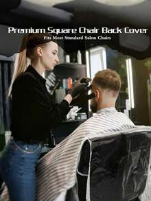 1 Tấm bọc bảo vệ lưng ghế salon tóc, tấm bọc bảo vệ ghế nhuộm tóc nóng, tấm bọc ghế trong suốt bằng PEVA. - nhiều màu - Xem 3