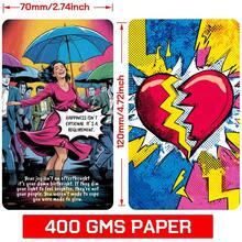 1盒觉醒清晰神谕卡，72张现代波普艺术情感神谕卡牌，塔罗牌收藏桌面游戏，适合初学者，每张卡牌都有含义 - 紅色神諭卡 - 查看 7