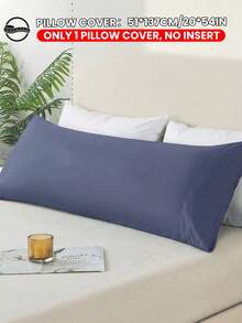 1个柔软枕套，长款枕套，标准尺寸枕套，信封式封口，抗皱，防褪色，防污，不含枕芯，尺寸20x54英寸，20x36英寸，适用于春夏装饰、房间装饰、学习用品 - 彩色 - 查看 13