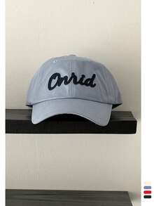 字母图案无结构棒球帽，美式街头风大号刺绣字母，软帽顶棒球帽，春夏款，适合小脸型，新款春季款，时尚百搭软帽顶棒球帽，夏季休闲复古遮阳帽，防晒网球帽 - Oniid字母 - 查看 10