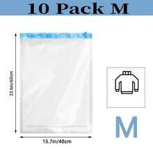 Bolsas de compresión para viajes, bolsas de equipaje ahorra espacio enrollables, artículos esenciales para cruceros, decoración de vacaciones, decoración de habitaciones, decoración del hogar, decoración de dormitorios, vestidos, pantalones, zapatos, jeans, botas, faldas, almacenamiento y organización de dormitorios, almacenamiento del hogar - transparente - Ver 32