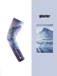 1 Pair Summer Ice Silk Sun Protection Arm Sleeves, Unisex Breathable Casual Ice Cool Outdoor Driving Cycling UV Protection Sleeve Covers - A - View 13