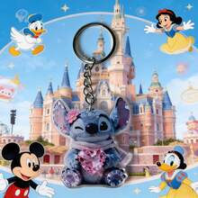 1 chiếc móc khóa acrylic 2D phẳng hình trái tim Stitch nháy mắt trong phim "Lilo & Stitch", kiểu dáng unisex, vật dụng cần thiết cho người hâm mộ, móc khóa/móc chìa khóa độc đáo, thiết thực và trang trí, quà tặng ngày lễ, móc chìa khóa xe hơi, móc khóa ba lô/ví, vật dụng cần thiết cho các dịp lễ, thích hợp cho sinh nhật, Ngày Valentine, Giáng sinh. - Nhiều màu - Xem 8