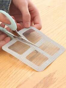 50pcs Disposable Drain Cover, Kitchen & Bathroom Hair Catcher Filter, Sink Strainer Sticker, Anti-Fly Silicone Filter Net, Household Bathroom Anti-Cockroach And Odor Tool - Multicolor - View 4