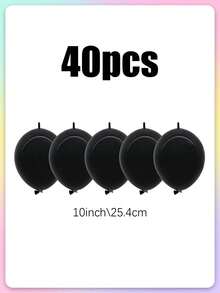 20/40pcs Multi-Color Linking Balloons Set, Suitable For Creating Balloon Wall, Heart Arch, Tail Balloons, Applicable For Wedding, Birthday, Welcome Party, Valentine's Day, Proposal And Anniversary Party Decoration - Multicolor - View 13
