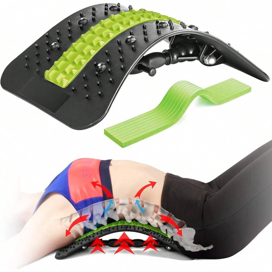 Back Stretcher,Back Cracking Device,2025 Upgraded Back Lower Back Pain ...