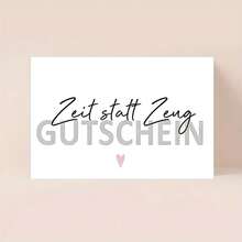 1pc German Humor Birthday Card "Zeit Statt Zeng" - Perfect Christmas Gift For Husband Wife Boyfriend | Witty Relationship - One Size Fits All - View 6