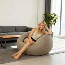 Large Lazy Inflatable Sofa Chair PVC Lounge Chair Bean Bag Sofa Futon Sofa Tatami Living Room Supplies Gifts - Multicolor - View 7