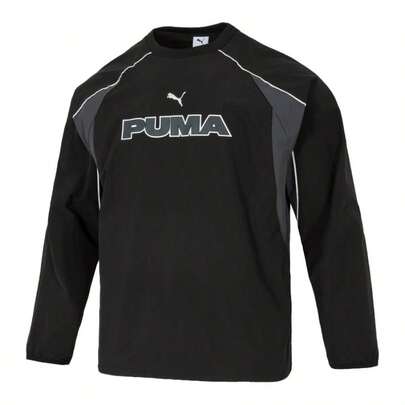 Puma Áo nỉ unisex, kiểu dáng thoải mái, thích hợp mặc hàng ngày đi làm và chơi thể thao, mã sản phẩm 636281-01