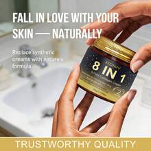 Xioimy 60克 8合1 胶原蛋白保湿紧致面霜，2分钟内即可见效提拉紧致，长效保湿，提亮肤色，改善暗沉、松弛、皱纹和细纹，日常护肤必备 - 白色 - 查看 6