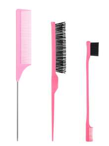 Set de 6 piezas de herramientas para el peinado | Incluye botella de spray de 200ml, cepillo volumizador, peine de cola de rata y varilla de spray para cabello con textura ondulada - Multicolor - Ver 13