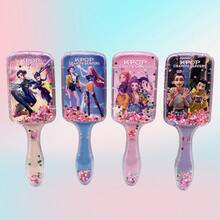 1件套 K-Pop 梦幻女团旋转美发梳套装 - Lumi 灵感气垫按摩梳，防静电设计，打造蓬松发型，（款式随机） - 彩色 - 查看 8