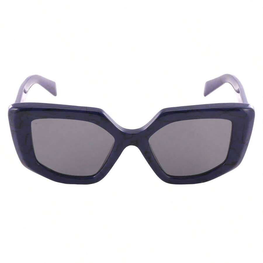 Prada Grey Irregular Ladies Sunglasses PR 14ZS 18D5Z1 50 - 多 - 查看 1