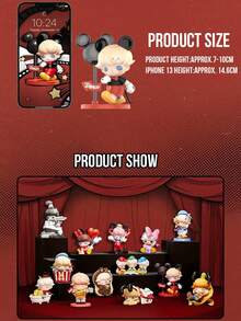 Pop Mart Hộp bí ẩn DIMOO WORLD X Disney Series - 12 phiên bản thường + 1 phiên bản bí mật, kỷ niệm sự kết hợp kỳ diệu giữa hai thương hiệu, các nhân vật DIMOO được tái hiện dưới hình dạng các nhân vật kinh điển của Disney, mang đến những câu chuyện thú vị, 13 thiết kế độc đáo được làm từ chất liệu cao cấp, chi tiết tỉ mỉ, phù hợp cho người hâm mộ DIMOO, người hâm mộ Disney, người sưu tập hộp bí ẩn và người tìm quà tặng, tuyệt vời cho sinh nhật, ngày lễ hoặc để sưu tập. - Nhiều màu - Xem 5