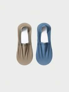 2/5/8 Pairs Men's Breathable Mesh Slip-Resistant Silicone Grip Shallow Boat Socks, Thin Lightweight Ankle Socks, Versatile & Comfortable For Spring/Summer - Multicolor - View 16