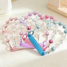 Dây đeo tay cầm bình nước, hình trái tim, dây đeo đính hạt hình nơ, dây đeo bình nước, dây đeo bình nước tương thích với bình , phụ kiện bình nước - Nhiều màu - Xem 5