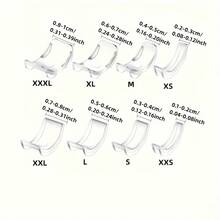 Resin Ring Adjuster, Adjustable Transparent Fastener, Size Adjustment Tool, Jewelry Protector, Suitable For Loose Rings, Women'S Ring Adjuster. - Multicolor - View 6