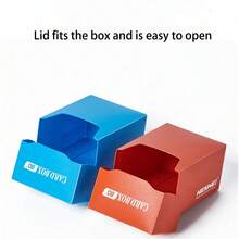 80+卡牌收纳盒，纯色，适用于桌游、集换式卡牌游戏、卡牌收藏整理盒，适用于万智牌/宝可梦/游戏王、宝可梦集换式卡牌游戏、集换式卡牌游戏、桌游等。 - 彩色 - 查看 10