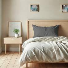 Ecommerc3 Pillowcase Pack Of 2, Cotton, 45x100 Cm, Flap Closure, Wide Variety Of Colors - 無菸煤 - 查看 7