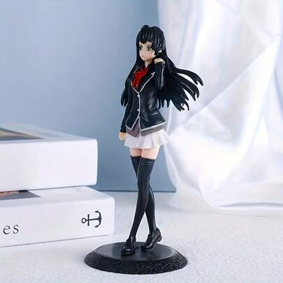 1 mô hình trang trí sưu tầm đồng phục học sinh anime bằng PVC chất lượng cao - Bền và tinh tế.