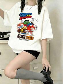 Women T-Shirts - 白色 - 查看 1