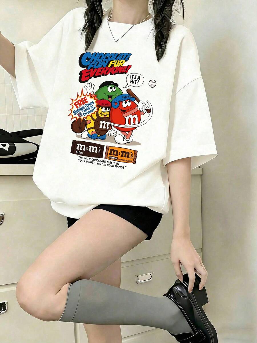 Women T-Shirts - 白色 - 查看 1