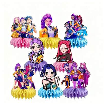 DOBBLE 4/8 pezzi Decorazioni per compleanni, decorazioni da tavolo, regali per amici, decorazioni raffinate adatte per vacanze e compleanni