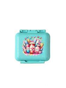 Hộp đựng thuốc mini 6 ngăn di động, hộp đựng thuốc, hộp đựng thuốc du lịch in hình "My Pill Bag" và hình viên thuốc, hộp đựng thuốc kín, hộp đựng thuốc 6 ngày/tuần, hộp đựng thuốc du lịch, hộp đựng vitamin hàng ngày, hộp đựng thuốc bỏ túi, hộp đựng mini, vật dụng thiết yếu trong gia đình và khi đi du lịch. - Nhiều màu - Xem 13
