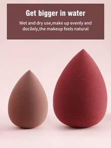 5/3/1pcs Makeup Sponge, Suitable For Cream And Powder Concealer, Powder Application Tool, Cosmetics, Affordable, Room Decor, Vanity, Travel, Bedroom, Makeup Accessories, Powder Puff, Makeup Sponge, Makeup Sponge, Affordable, Christmas Gift, Cosmetics, Makeup Tools, Cheap Gift, Gift, Women Gift, Christmas Gift - Nhiều màu - Xem 3