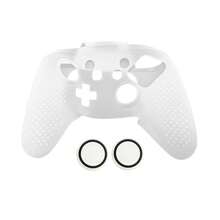 1 Set Switch Pro Controller Game Protective Case + 2pcs Joystick Cap, Silicone Game Protective Cover, Anti-Slip, Anti-Sweat, Anti-Scratch, Anti-Dust, Enhances Gaming Experience - View 8