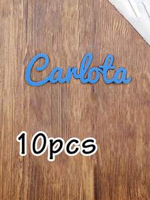 LICVIC 1-10pcs Customized Acrylic Cake Toppers Personalized Name Cake Decorations For Wedding Birthday Party Celebration Anniversary Party Supplies - Multicolor - View 36