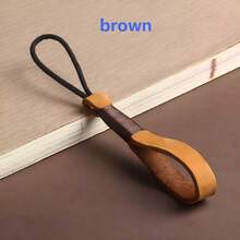 Minimalist Genuine Leather Car Key Chain, Handmade Key Rope, Creative Durable Key Fob, Suitable For Couples Gift, Holiday Gift, Business Gift, Conference Gift And Promotional Giveaway - A - View 12