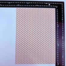 1:12 1:6 比例微缩娃娃屋壁纸，适用于DIY娃娃屋、博物馆画框墙面装饰，尺寸21*30厘米，复古、清新、温馨手工娃娃屋墙面装饰微型壁纸，带自粘胶 - 彩色 - 查看 15