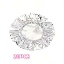 10个装可重复使用铝箔保温盖 - 桌面保温盖，铝箔盖，厨房食物保鲜保温盖，适用于碗、盘、碟 - 保持食物温暖、新鲜、防虫防尘，食物保温设备，碗盖，轻便盖子，耐热材料，餐具盖，备餐 - 彩色 - 查看 6