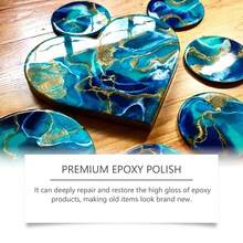 Epoxy Resin Polish, Stain Removal Cleaning Scratch Repair Polish Surface Cleaning Care Agent - Liquid - View 5