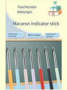 新型可伸缩教学指针，白板触摸屏指针，电子黑板教学指针，教师课堂必备 - 彩色 - 查看 10
