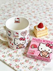 SANRIO Quà tặng kèm: Nhãn dán hộp quà hình mèo con, chống thấm nước và dễ thương, hoàn hảo cho mùa tựu trường và đồ dùng học tập của học sinh. (Mẫu ngẫu nhiên) - Z - Xem 2