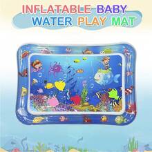 1pc Children's Educational Toy, Water Mat Baby Toy, Inflatable Play Mat, Interesting Early Development Activity Play Center - Multicolor - View 6