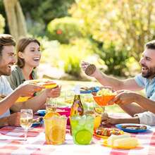 Cốc uống nước màu hồng có thể tái sử dụng, thích hợp cho đồ uống nóng/lạnh, cà phê đá, sữa lắc, sinh tố và các loại đồ uống lạnh, cũng lý tưởng cho các buổi dã ngoại ngoài trời, sinh nhật và sử dụng hàng ngày - Đa năng và dễ vệ sinh. - Nhiều màu - Xem 4