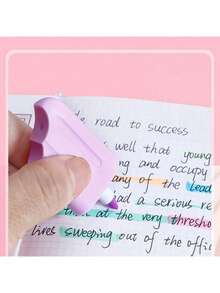 6支/套 卡通冰淇淋造型荧光笔，学生文具用品 - 套裝 - 查看 2