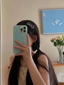 30个可爱星形发夹，Y2K风格甜美金属发饰礼品，Y2K潮流，旅行必备，发夹，可爱女孩用品，女士礼物，女性配饰，秋冬季，美发造型工具，卷发工具，多功能配饰，日常配饰 - 銀色 - 查看 7