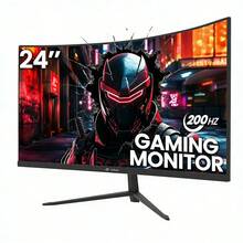 GAWFOLK 30" FHD 200Hz Curved Gaming Monitor | Immersive 1500R Ultrawide Screen, 1ms Response Time, AMD FreeSync Premium | 1920x1080 Computer Monitor For PC Gaming, Home Office & Cinematic Entertainment | Low Blue Light & Flicker-Free Technology For All-Day Comfort | Best Value All-In-One Gaming & Productivity Monitor | The Ultimate Holiday Gift To Elevate Any Setup [Monitor, Monitor Gaming, Gaming Monitor, Computer Monitor, PC Monitor, Portable Monitor, TV Alternative] - US A Type Plug(110-127V) - View 11