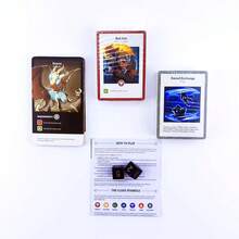 Un juego de estrategia de fantasía con tablero y cartas, que presenta un encantador diseño artístico y un desafiante juego. Un juego de mesa altamente interactivo, juego de cartas y entretenimiento para fiestas. - Gris Oscuro - Ver 3