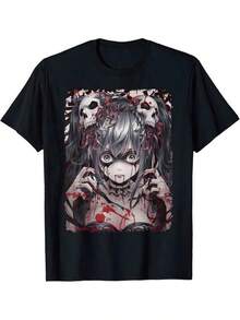 Men T-Shirts - Black - View 8