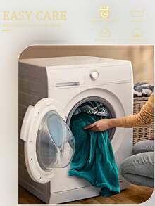 Bộ ga trải giường kẻ caro vàng 2/3 món, mềm mại và thân thiện với da, phù hợp cho phòng ngủ/ký túc xá (nam/nữ), du lịch, 2/3 món (1 ga trải giường + 1/2 vỏ gối có túi, không kèm ruột gối) - Màu vàng - Xem 9