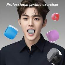 Facial Trainer Jaw Exerciser Chewing Muscle Ball, Facial And Neck Workout Equipment - Define Your Jawline, Make Your Face More Slender And Tighter, Look Younger - Helps Reduce Stress And Appetite. Chin Relaxation Ball, Facial Yoga Accessory Facial Care Tool - Multicolor - View 9
