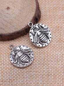 5pcs 24x20mm Bee Charms Pendant For DIY Jewelry Making Necklace Keychain Phone Chain Bracelet Making Accessories Handmade Craft Making Findings - Bee - View 8